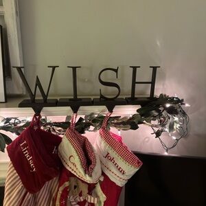 WISH Holiday Stocking holders